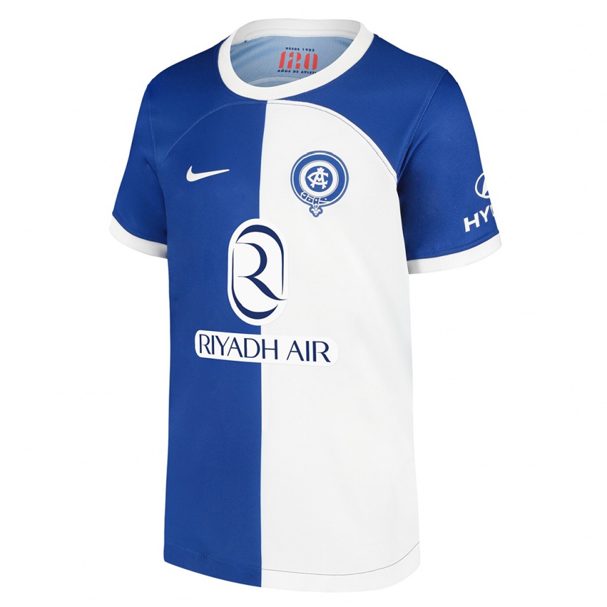 Men  Adrian Rodriguez #0 Blue White Away Jersey 2023/24 T-Shirt