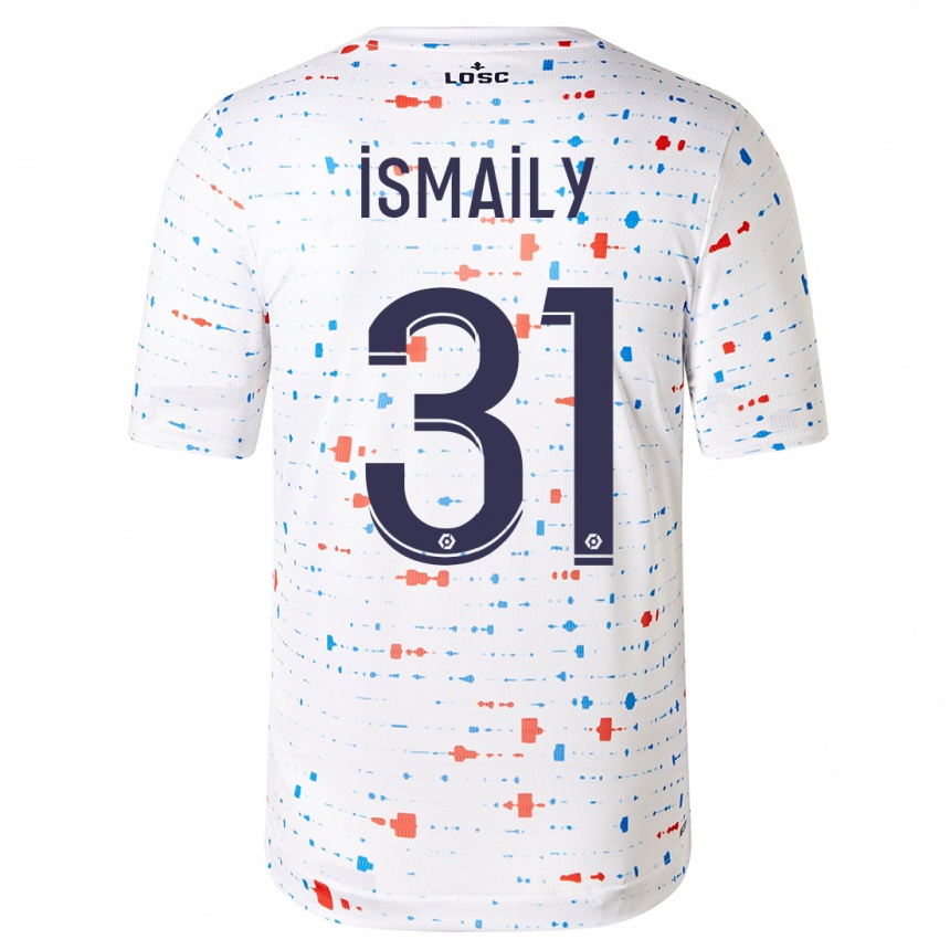 Men  Ismaily #31 White Away Jersey 2023/24 T-Shirt