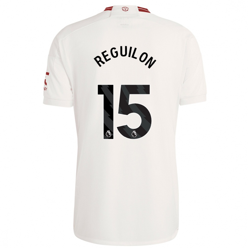 Men  Sergio Reguilon #15 White Third Jersey 2023/24 T-Shirt