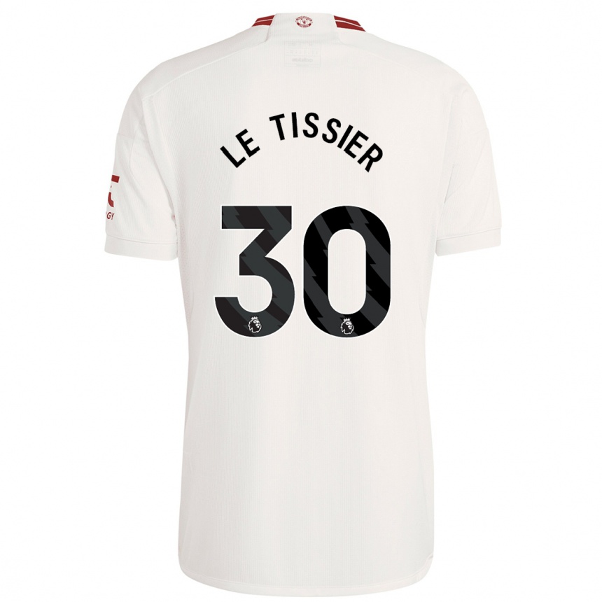Men  Maya Le Tissier #30 White Third Jersey 2023/24 T-Shirt