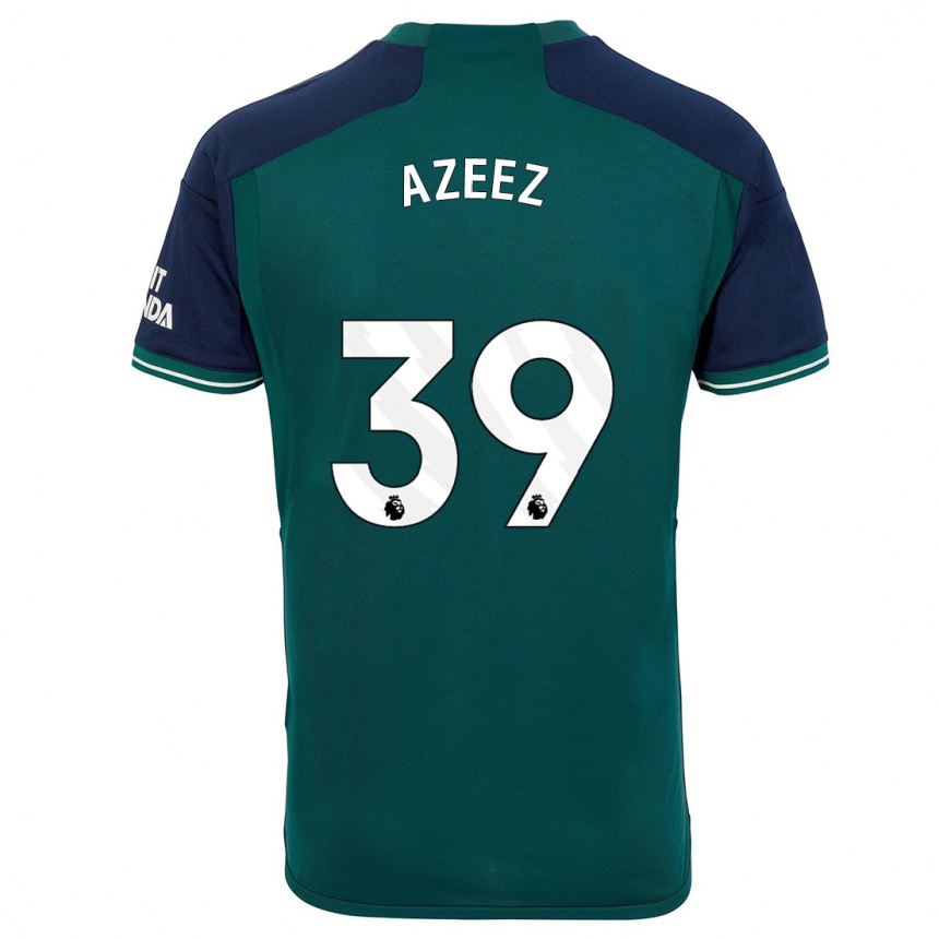 Men  Miguel Azeez #39 Green Third Jersey 2023/24 T-Shirt