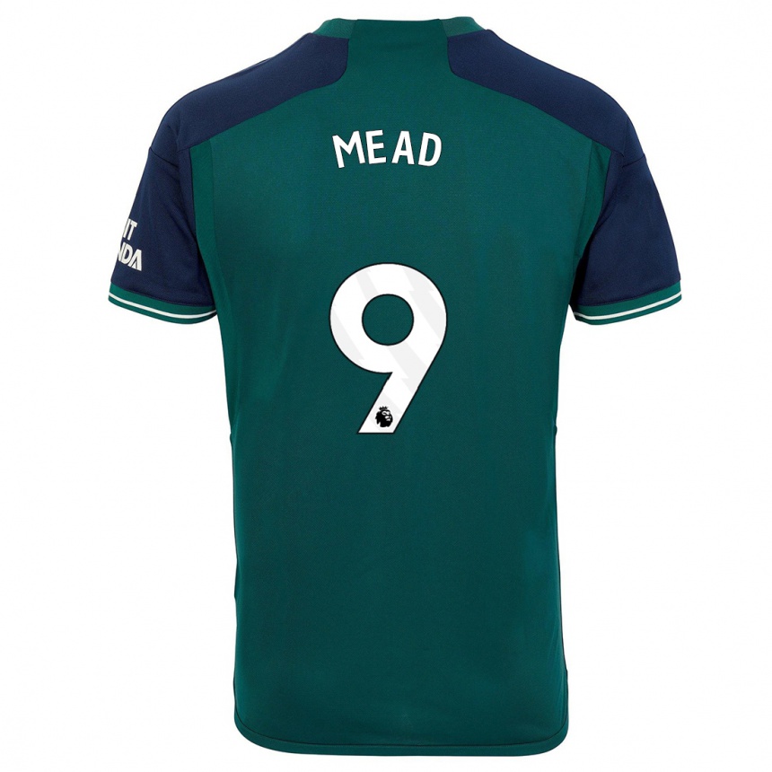 Men  Beth Mead #9 Green Third Jersey 2023/24 T-Shirt