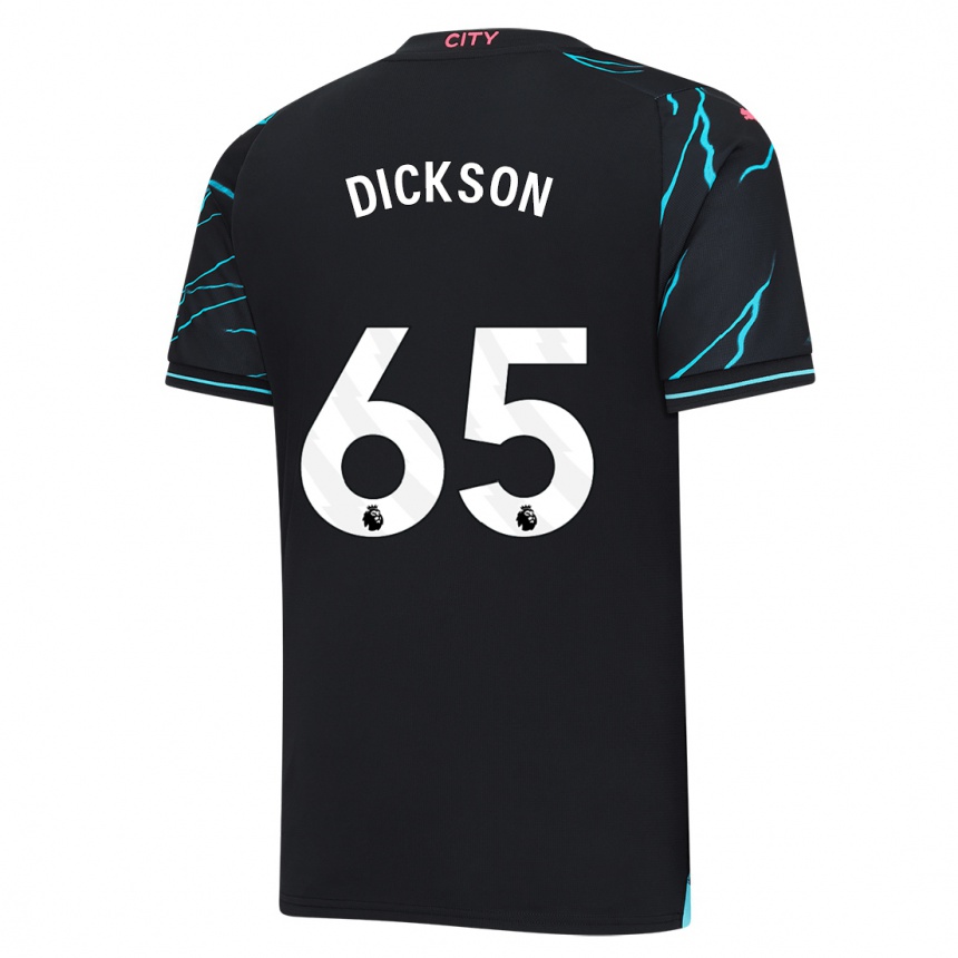 Men  Will Dickson #65 Dark Blue Third Jersey 2023/24 T-Shirt