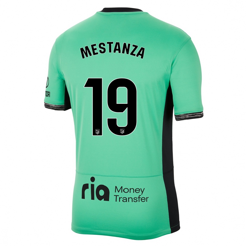 Men  Alejandro Mestanza #19 Spring Green Third Jersey 2023/24 T-Shirt