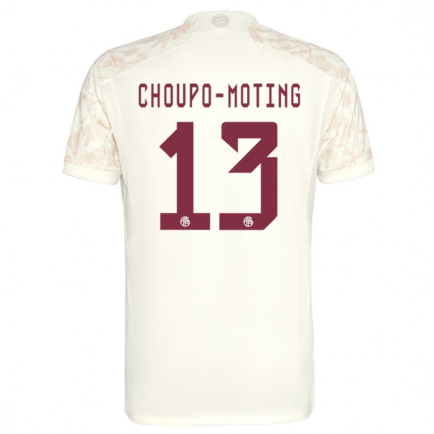 Men  Eric Maxim Choupo-Moting #13 Off White Third Jersey 2023/24 T-Shirt