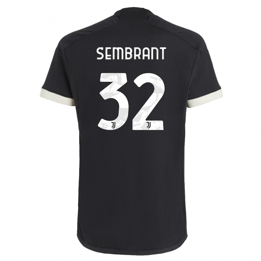 Men  Linda Sembrant #32 Black Third Jersey 2023/24 T-Shirt