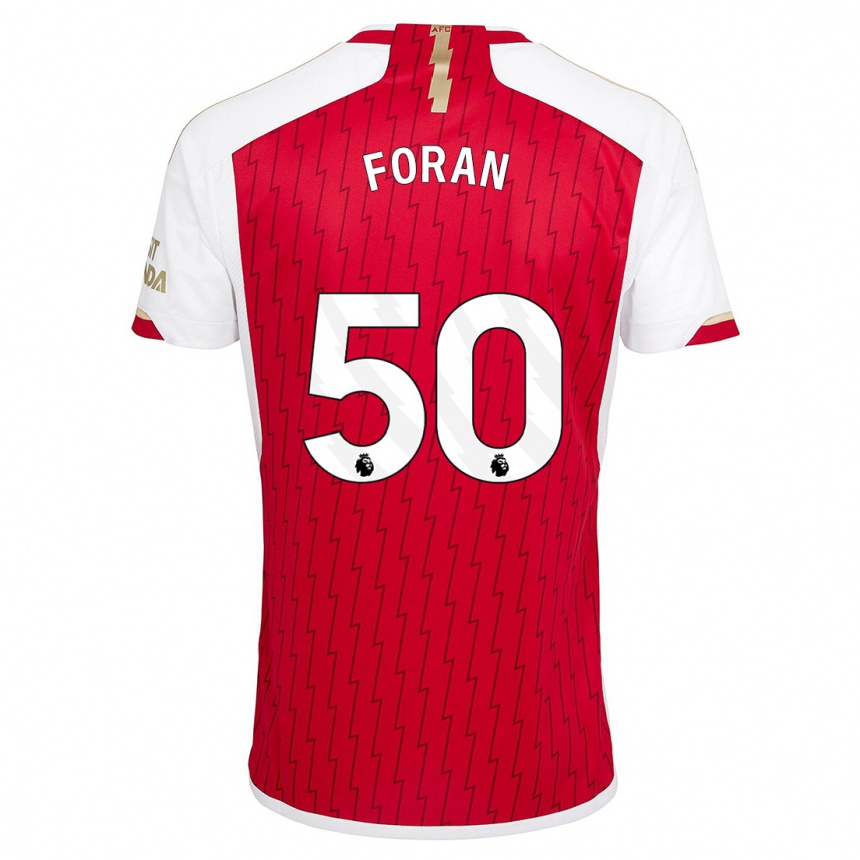 Women  Taylor Foran #50 Red Home Jersey 2023/24 T-Shirt