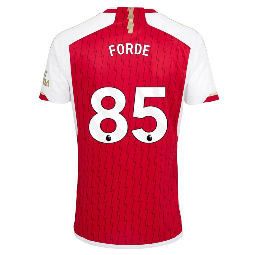 Women  Romari Forde #85 Red Home Jersey 2023/24 T-Shirt