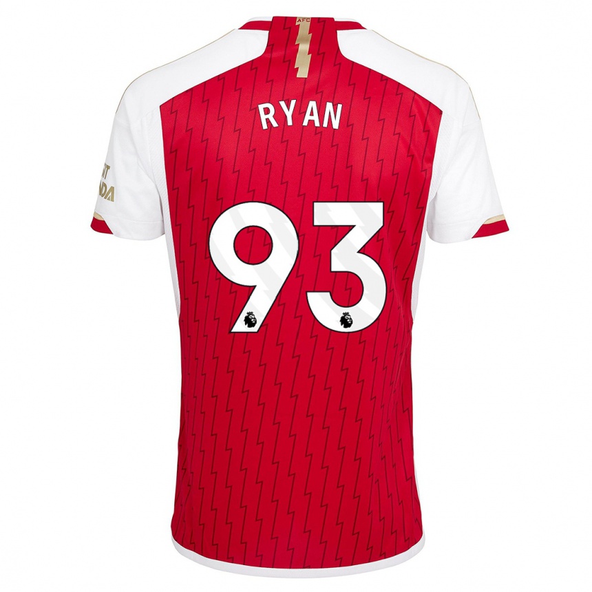 Women  Kamarni Ryan #93 Red Home Jersey 2023/24 T-Shirt