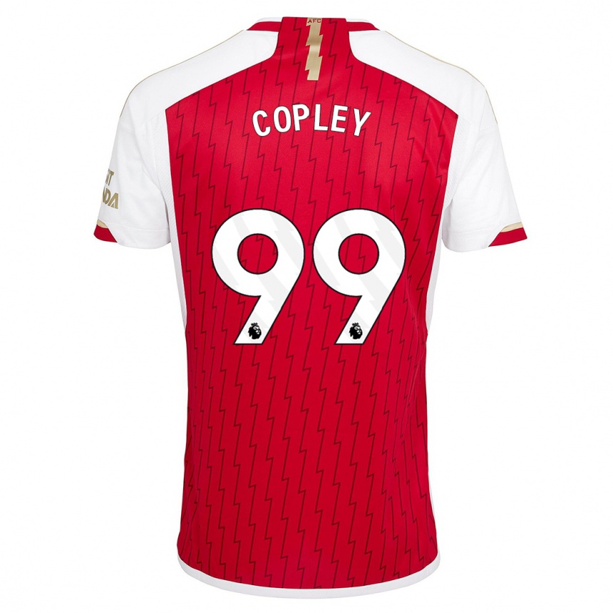 Women  Louie Copley #99 Red Home Jersey 2023/24 T-Shirt