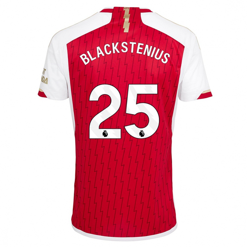 Women  Stina Blackstenius #25 Red Home Jersey 2023/24 T-Shirt