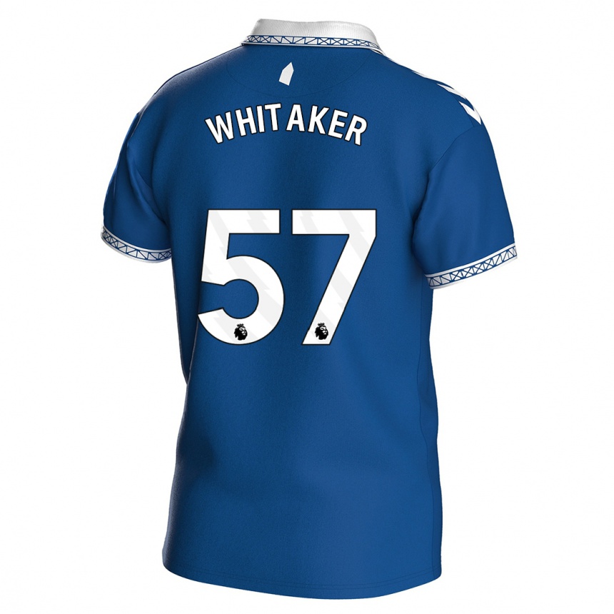 Women  Charlie Whitaker #57 Royal Blue Home Jersey 2023/24 T-Shirt