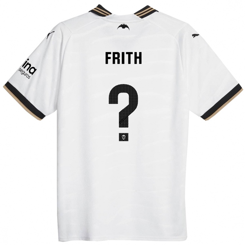 Women  Declan Frith #0 White Home Jersey 2023/24 T-Shirt