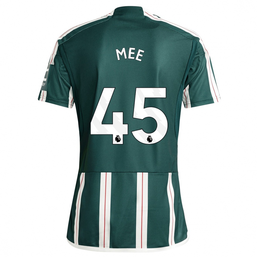 Women  Dermot Mee #45 Dark Green Away Jersey 2023/24 T-Shirt