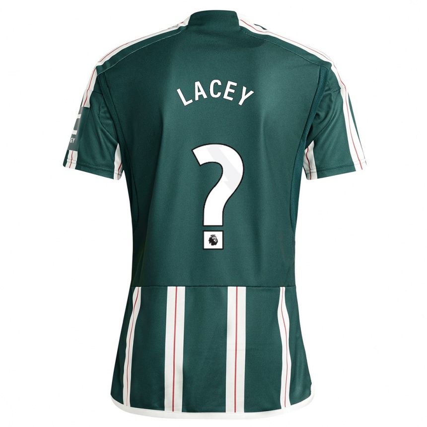 Women  Shea Lacey #0 Dark Green Away Jersey 2023/24 T-Shirt