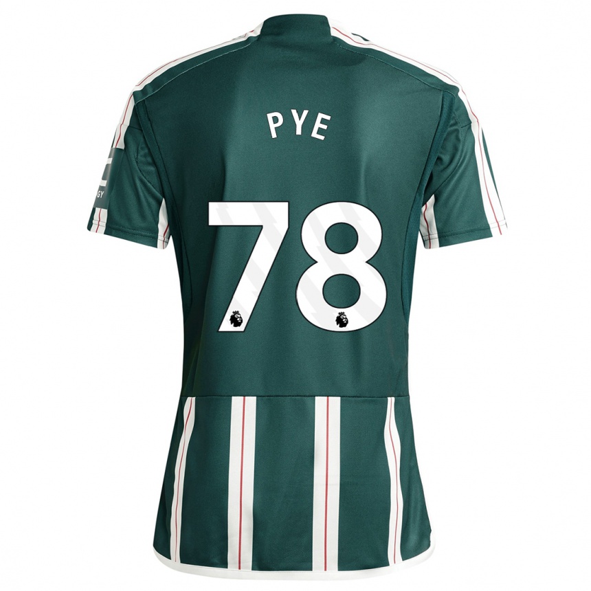 Women  Logan Pye #78 Dark Green Away Jersey 2023/24 T-Shirt