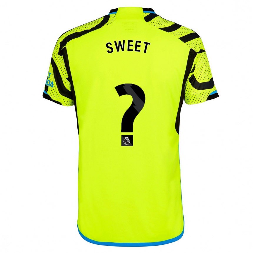 Women  Will Sweet #0 Yellow Away Jersey 2023/24 T-Shirt