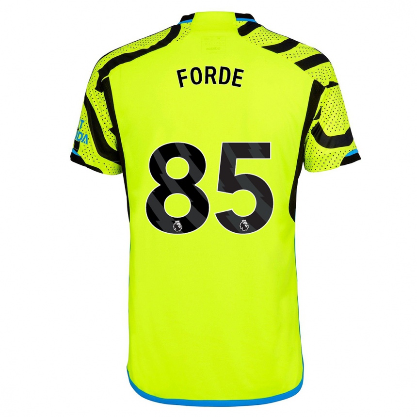 Women  Romari Forde #85 Yellow Away Jersey 2023/24 T-Shirt