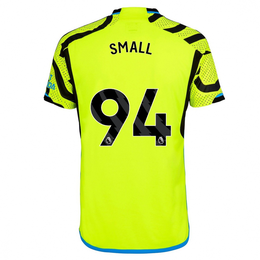 Women  Coby Small #94 Yellow Away Jersey 2023/24 T-Shirt