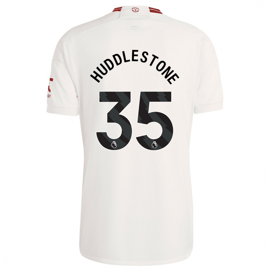 Women  Tom Huddlestone #35 White Third Jersey 2023/24 T-Shirt