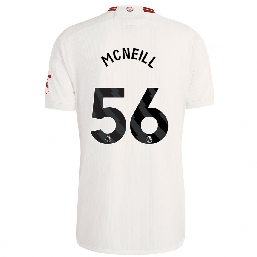 Women  Charlie Mcneill #56 White Third Jersey 2023/24 T-Shirt