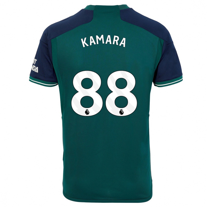 Women  Osman Kamara #88 Green Third Jersey 2023/24 T-Shirt