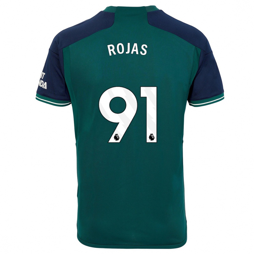 Women  Alexei Rojas #91 Green Third Jersey 2023/24 T-Shirt