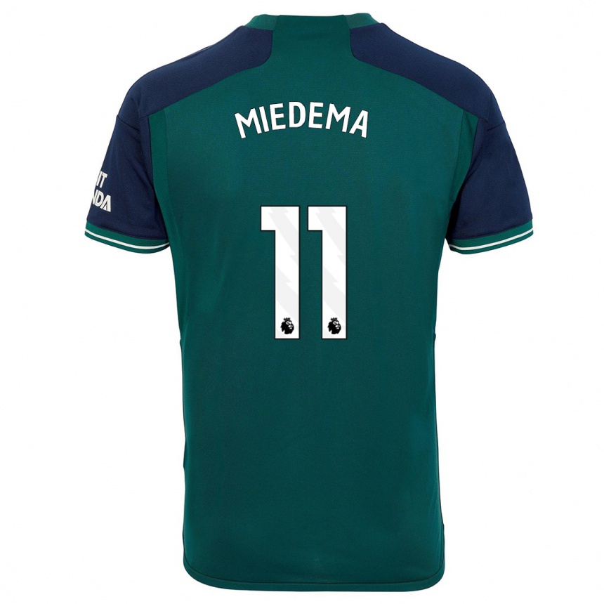 Women  Vivianne Miedema #11 Green Third Jersey 2023/24 T-Shirt