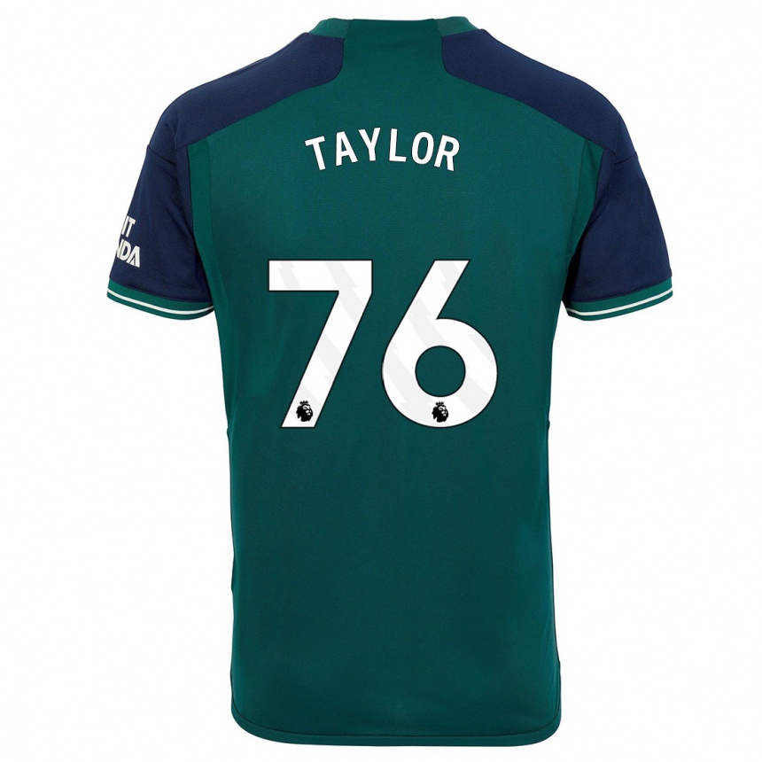 Women  Kido Taylor Hart #76 Green Third Jersey 2023/24 T-Shirt