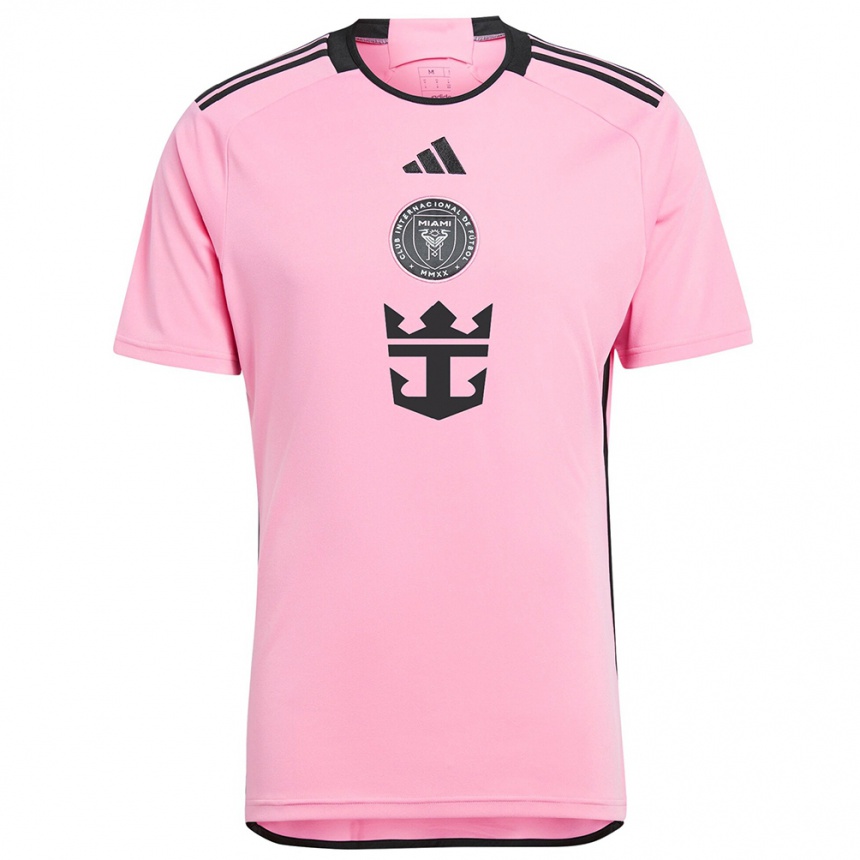 Kids Football Jake Lacava #0 Pink Home Jersey 2024/25 T-Shirt