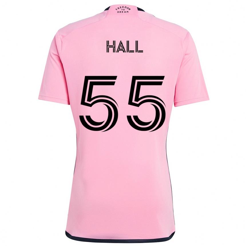 Kids Football Tyler Hall #55 Pink Home Jersey 2024/25 T-Shirt