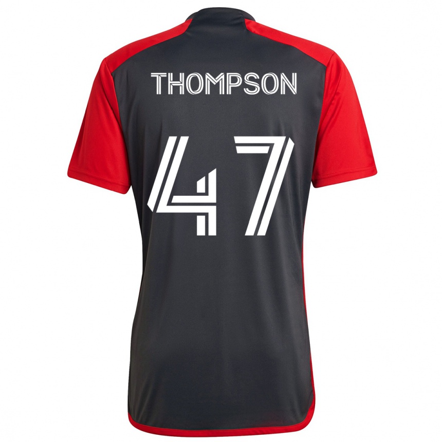 Kids Football Kosi Thompson #47 Grayn Red Home Jersey 2024/25 T-Shirt