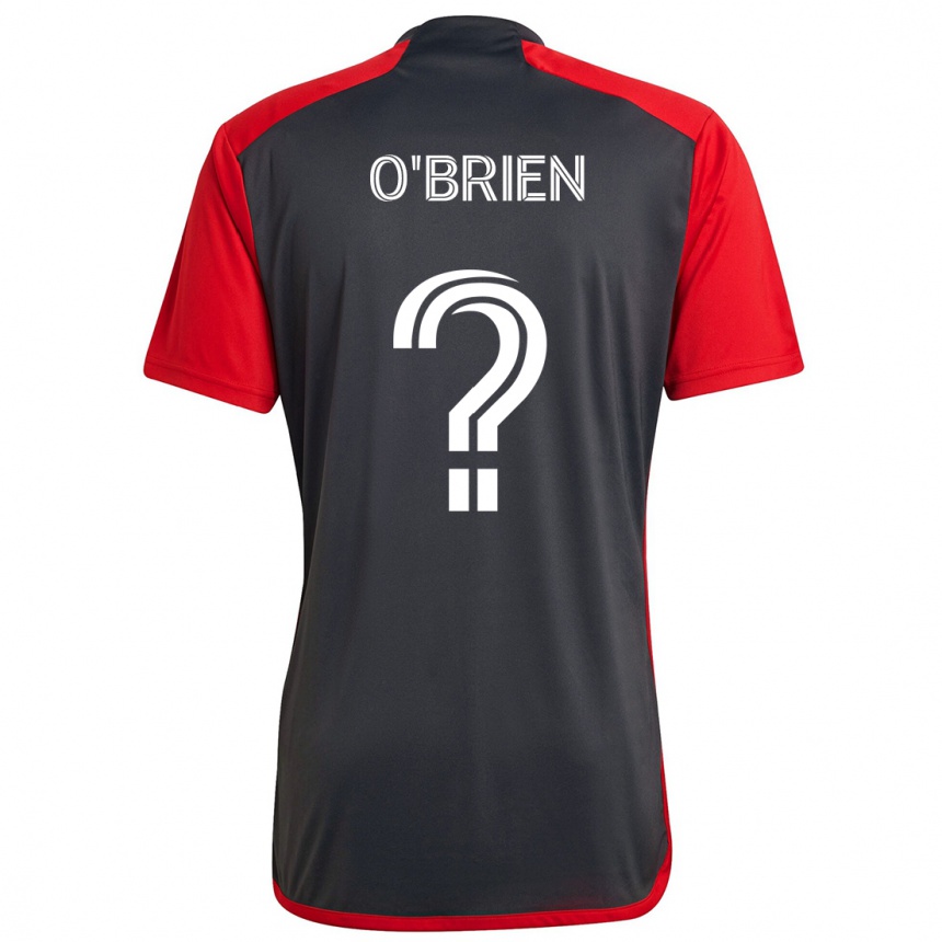 Kids Football Alexander O'brien #0 Grayn Red Home Jersey 2024/25 T-Shirt