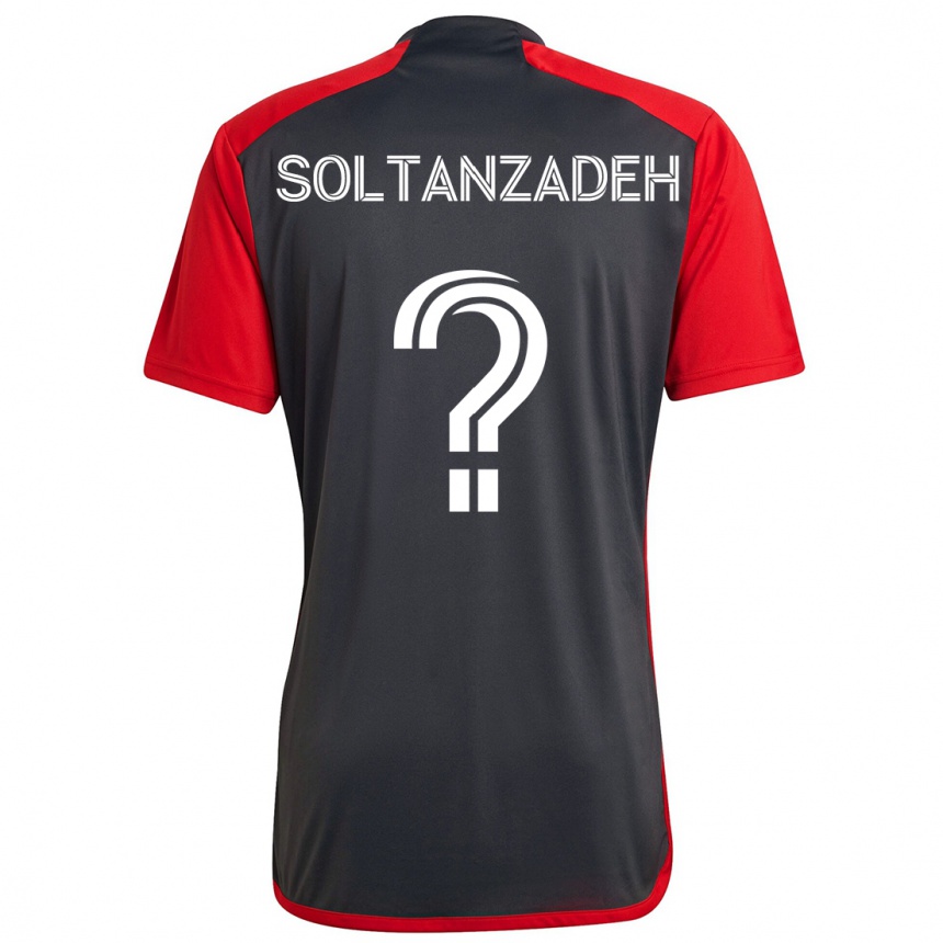 Kids Football Shayan Soltanzadeh #0 Grayn Red Home Jersey 2024/25 T-Shirt