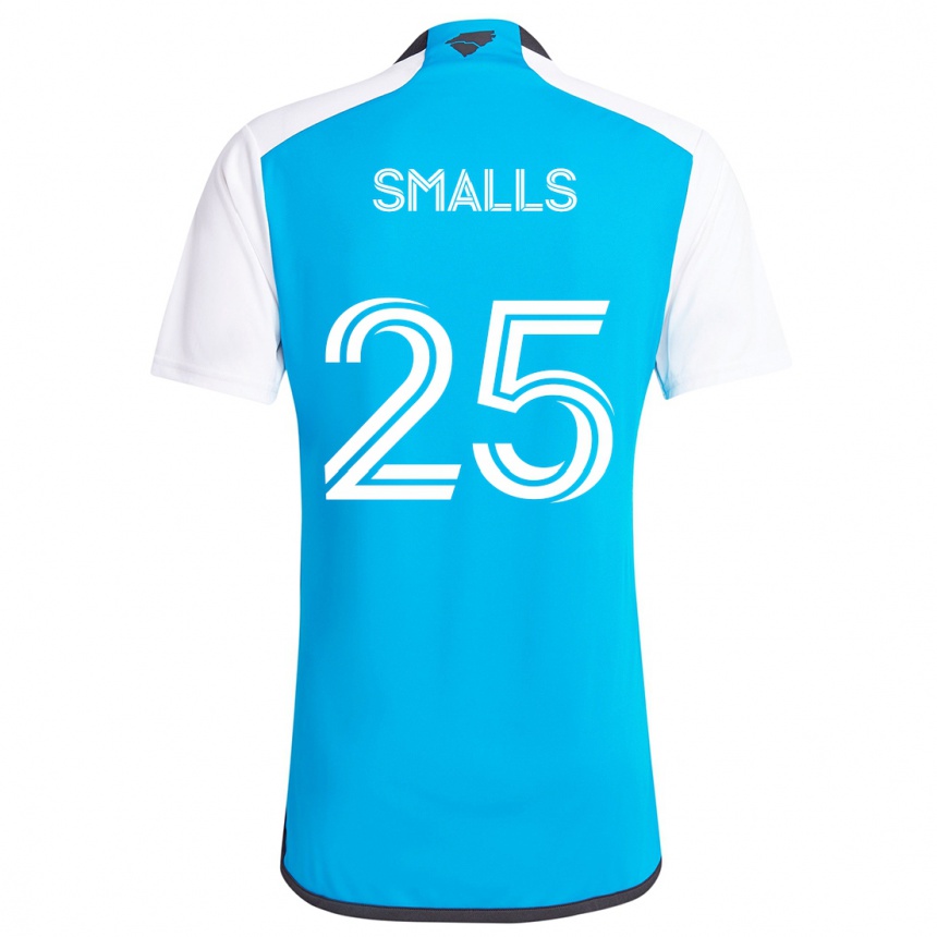 Kids Football Tyger Smalls #25 Blue White Home Jersey 2024/25 T-Shirt