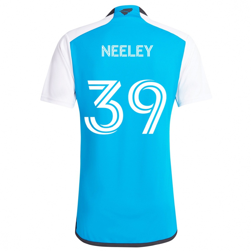 Kids Football Jack Neeley #39 Blue White Home Jersey 2024/25 T-Shirt