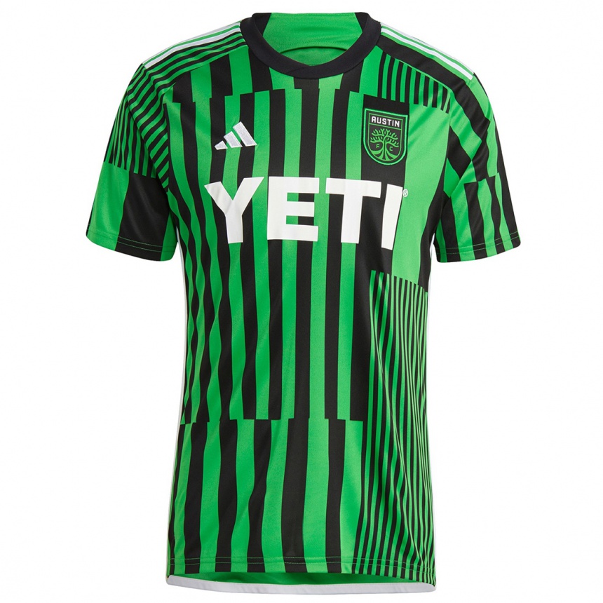 Kids Football Jackson Wälti #0 Green Black Home Jersey 2024/25 T-Shirt