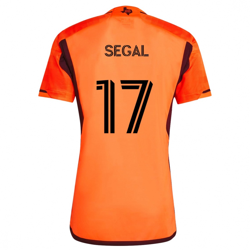 Kids Football Gabriel Segal #17 Orange Black Home Jersey 2024/25 T-Shirt