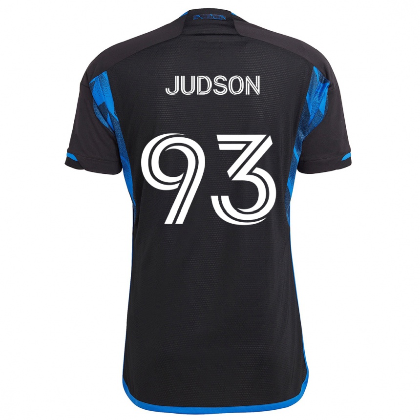 Kids Football Judson #93 Blue Black Home Jersey 2024/25 T-Shirt