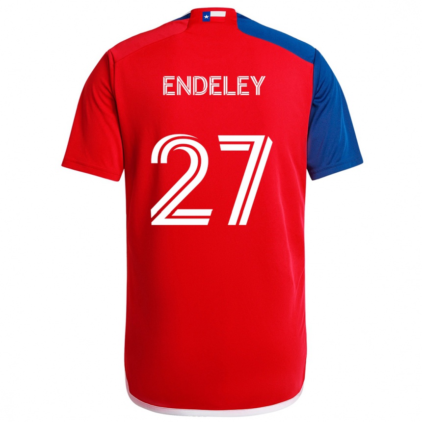 Kids Football Herbert Endeley #27 Blue Red Home Jersey 2024/25 T-Shirt