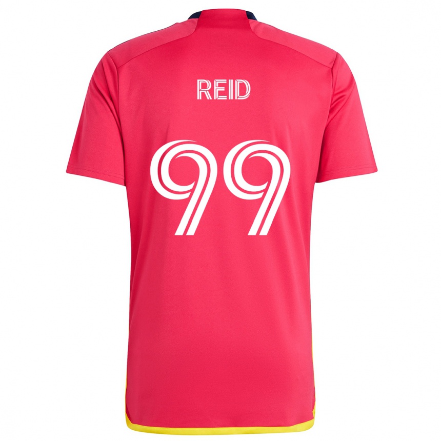 Kids Football Jayden Reid #99 Red Blue Home Jersey 2024/25 T-Shirt