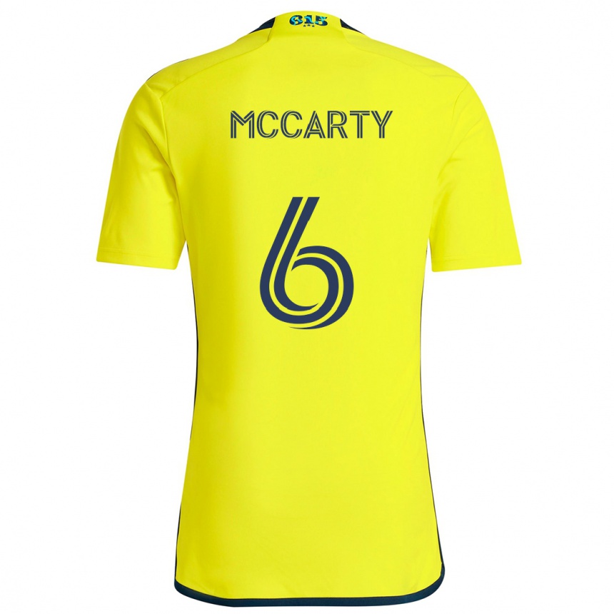 Kids Football Dax Mccarty #6 Yellow Blue Home Jersey 2024/25 T-Shirt