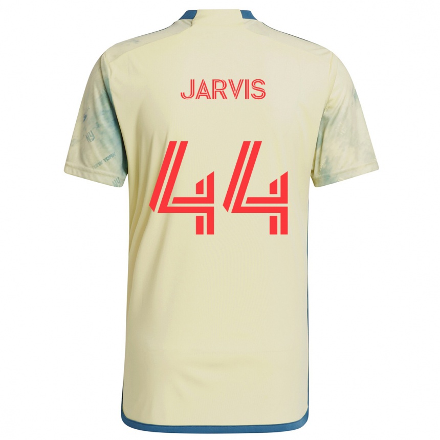 Kids Football Aiden Jarvis #44 Yellow Red Blue Home Jersey 2024/25 T-Shirt