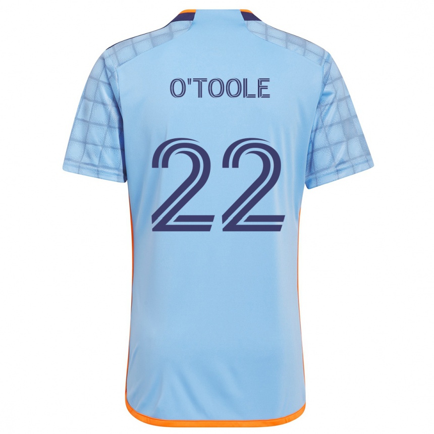 Kids Football Kevin O'toole #22 Blue Orange Home Jersey 2024/25 T-Shirt