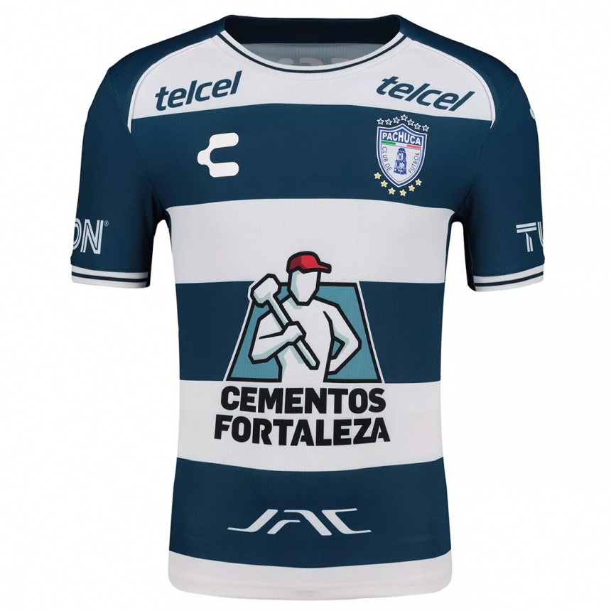 Kids Football Gustavo Cabral #22 Blue White Home Jersey 2024/25 T-Shirt