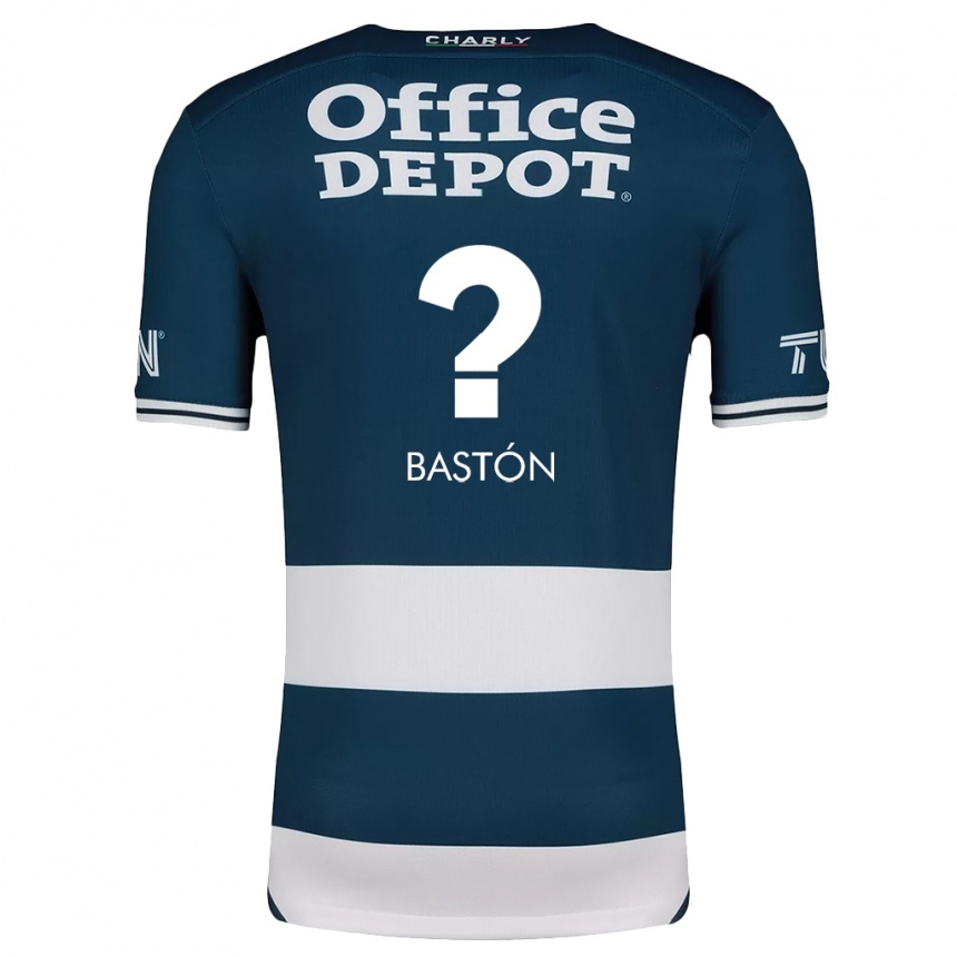 Kids Football Borja Bastón #0 Blue White Home Jersey 2024/25 T-Shirt