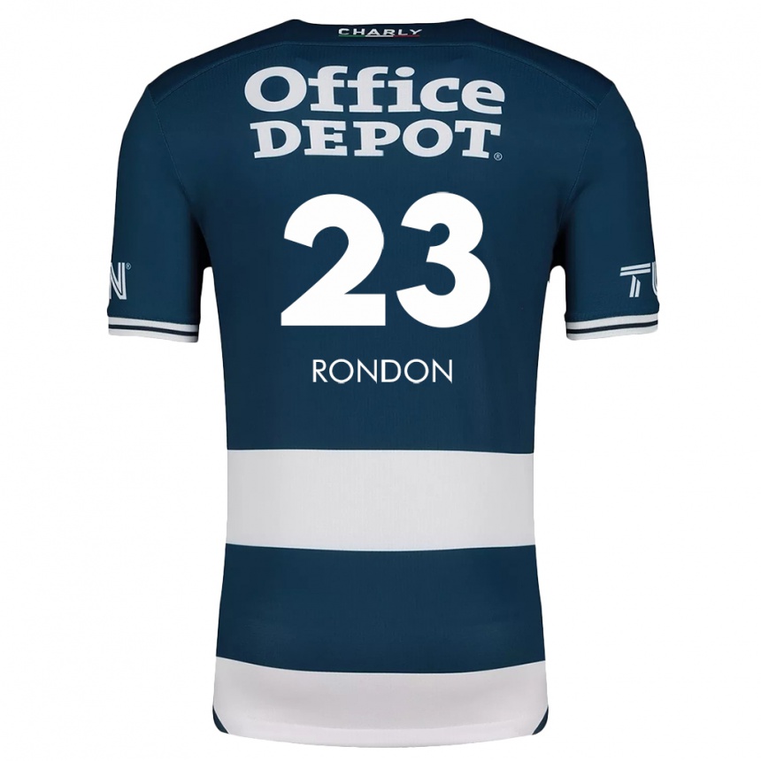 Kids Football Salomón Rondón #23 Blue White Home Jersey 2024/25 T-Shirt