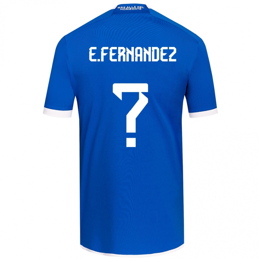 Kids Football Enzo Fernández #0 Blue White Home Jersey 2024/25 T-Shirt