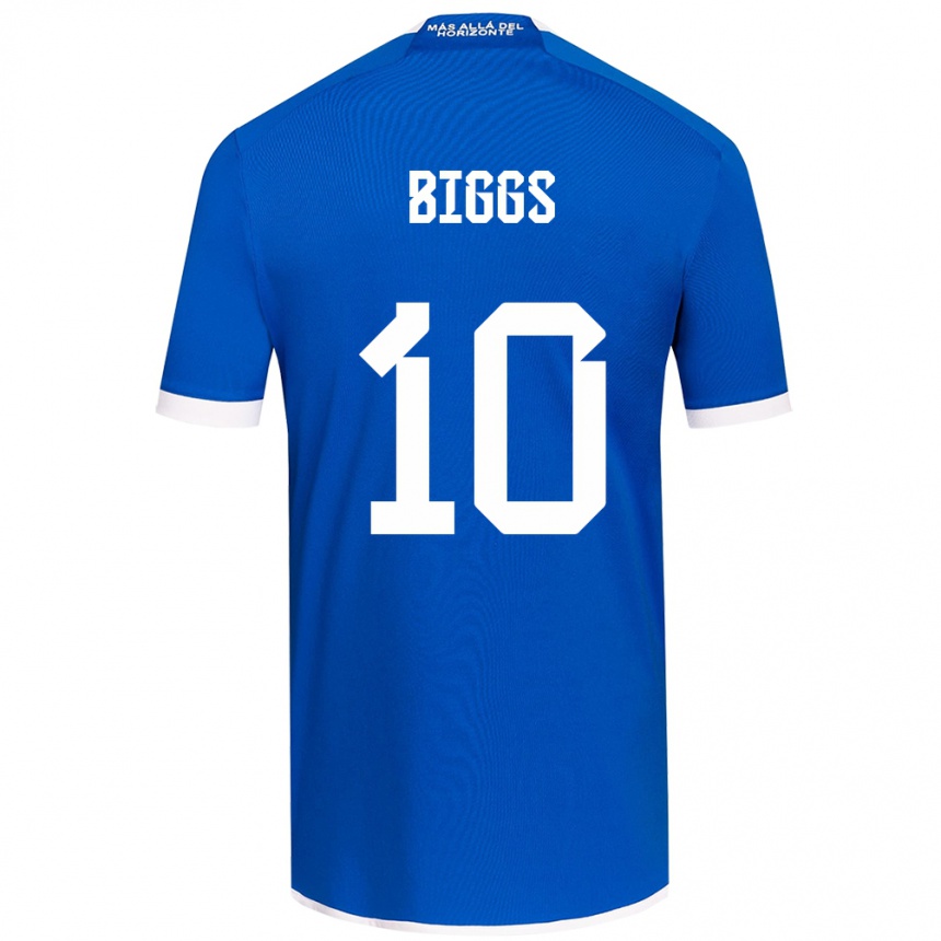 Kids Football Nicole Denise Fajre Biggs #10 Blue White Home Jersey 2024/25 T-Shirt