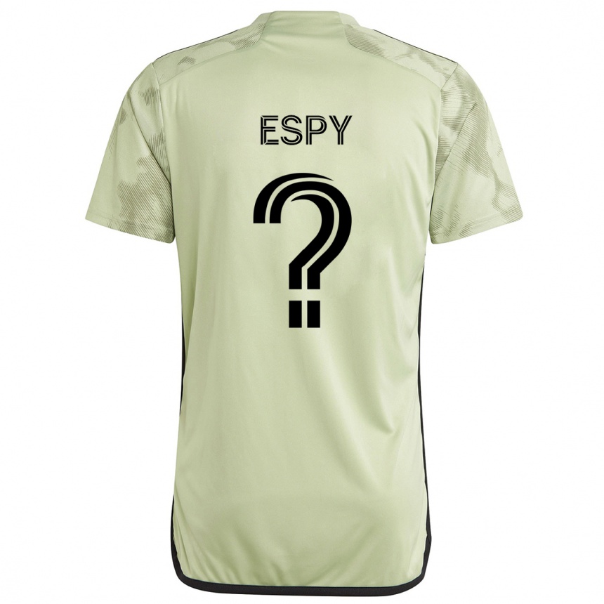 Kids Football Tyson Espy #0 Light Green Away Jersey 2024/25 T-Shirt